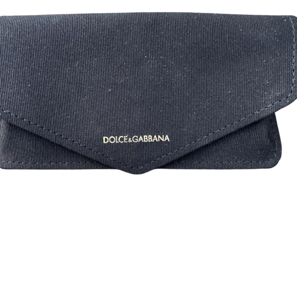 Dolce & Gabbana Eyeglass case Black not for oversized